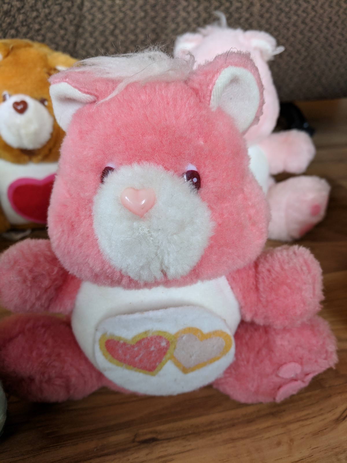 Lot Of 6 Vintage 1984 Care Bears Coin Banks