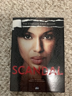 SCANDAL: The Complete First Season - DVD - 2012 - New Sealed