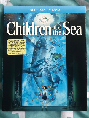 Children of the Sea (Blu-ray/DVD, 2-Disc Set, 2020) NEW 
