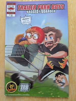 Trailer Park Boys Bagged & Boarded One Shot Cover B Sept 2021 Unread copy VF