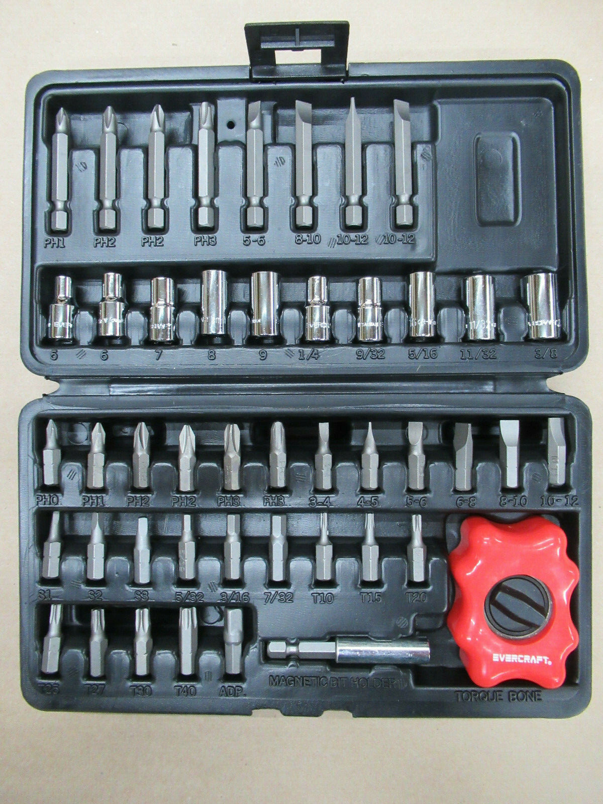 EVERCRAFT 775-1567 46 pc. 1/4