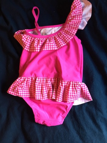 Hello Kitty 5T Bathingsuit, Pink, EUC