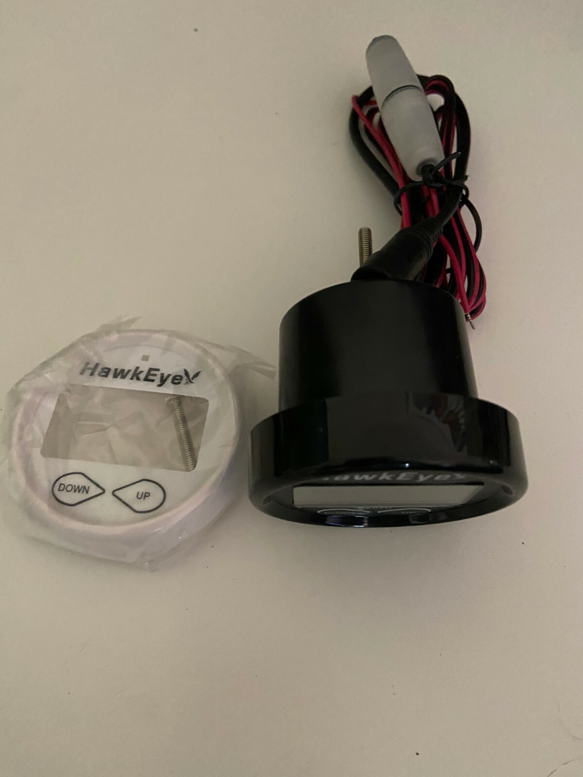 Hawkeye In Dash Depth Finder/sounder Transom Mount Or Glue Inhull