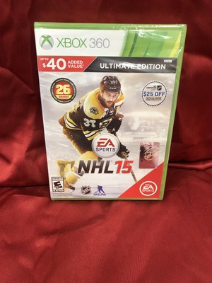 NHL 15 -- Ultimate Edition (Microsoft Xbox 360, 2014) BRAND NEW SEALED *RARE*  