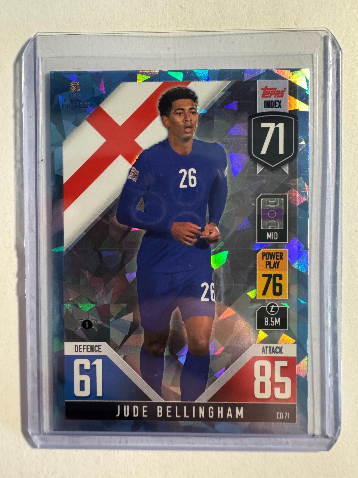 K227,979 - 2022-23 Topps Match Attax 101 Blue Crystal #CD71