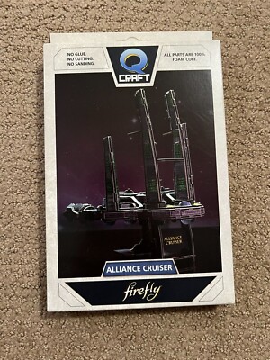Loot Crate Q-Craft Firefly Alliance Cruiser Foamcore Toy Model