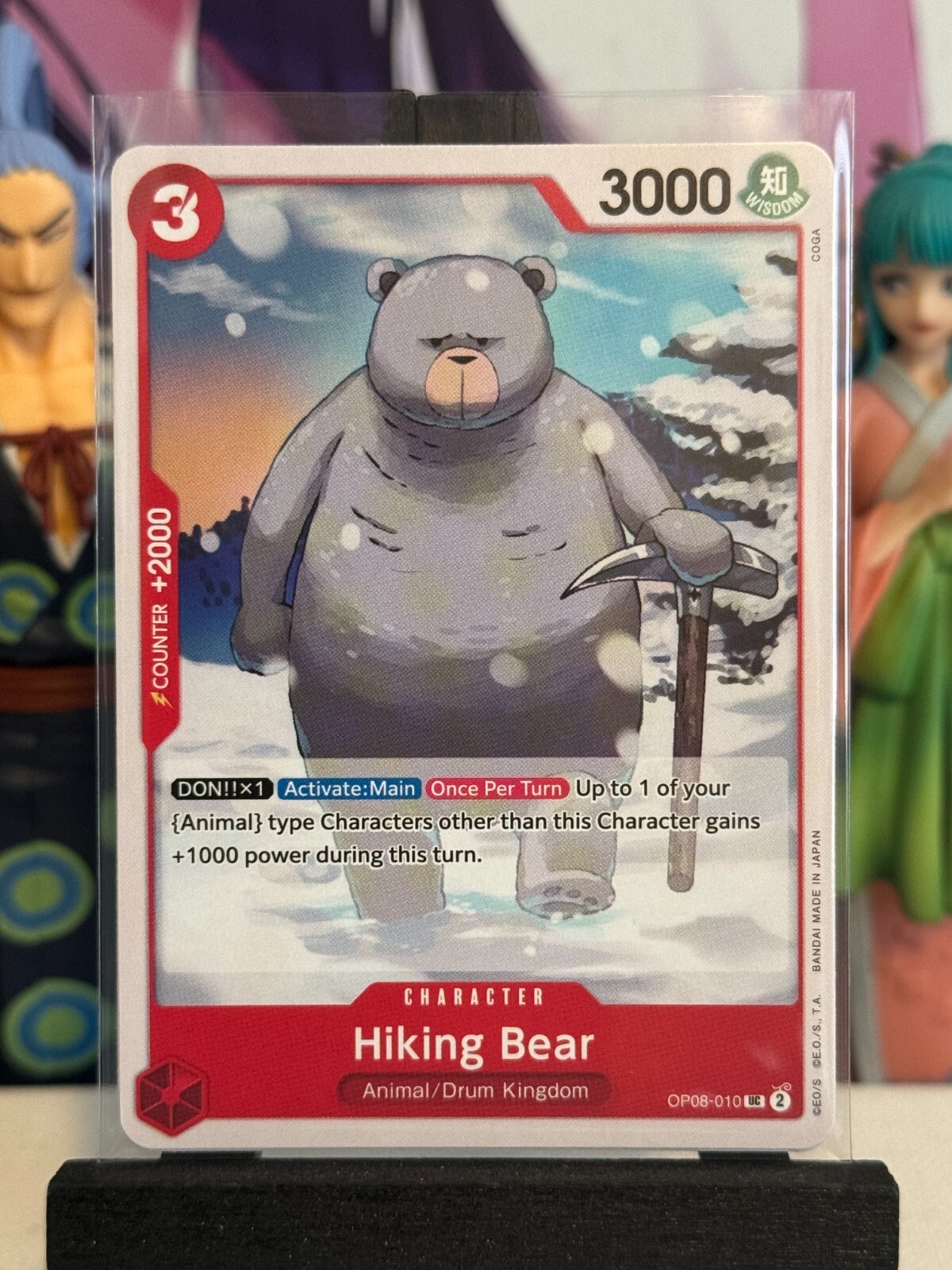 ANDI BAGUS☆Cheetah One Piece ラップアラウンド ワンピース One Piece CG 4 Hiking Bear OP08-010 Two Legends Uncommon! | eBay
