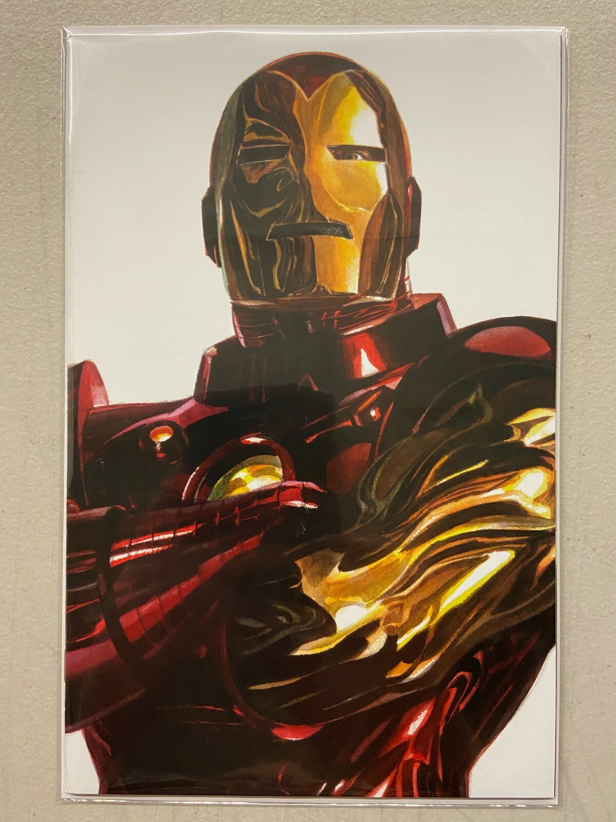 アメコミ Iron man #1-10 Alex Ross スパイダーマン Iron Man Tony Stark - Alex Ross Art Marvel Comics Poster