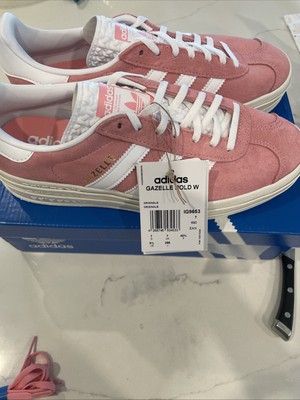 W Adidas Gazelle Bold Super Pop Pink Cloud White Core White