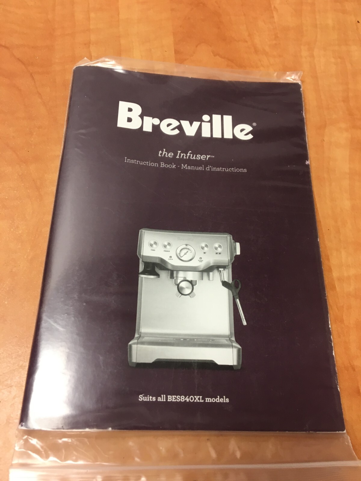 Breville Infuser BES840XL Manual eBay