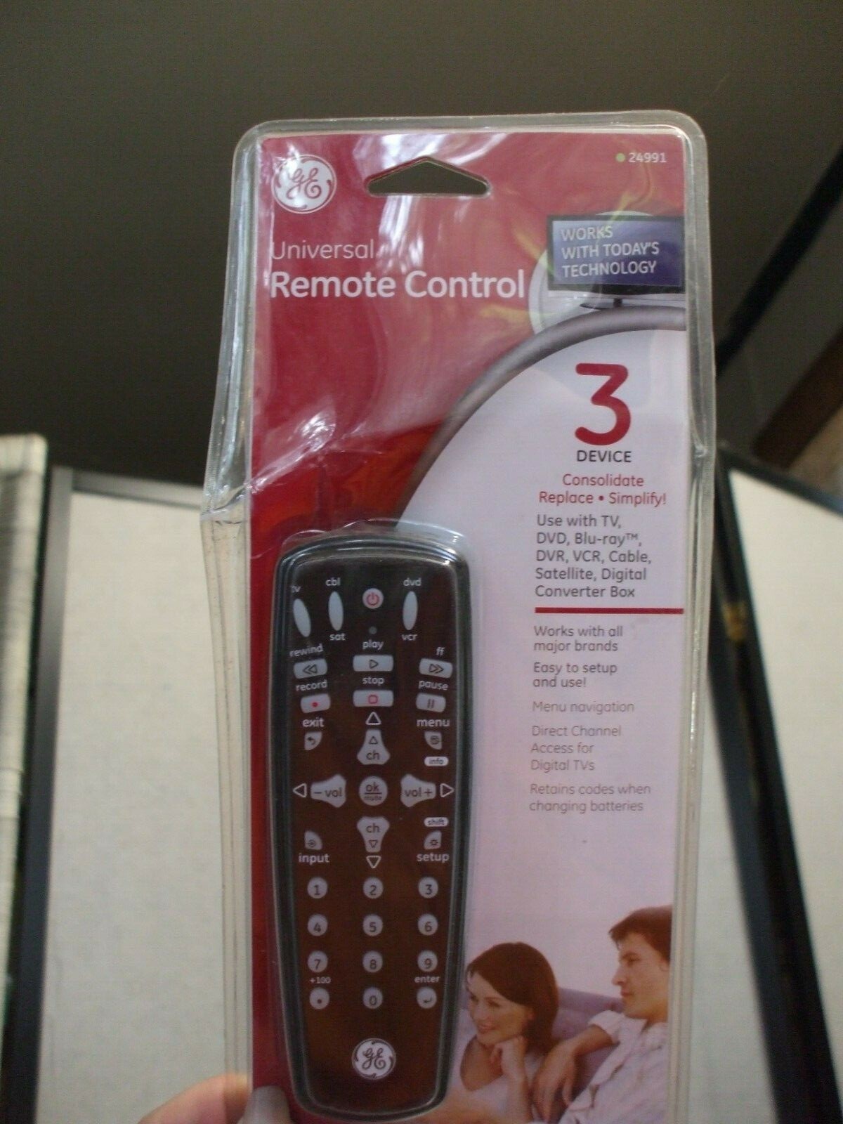 Control Blu-ray Dvd Cable Satellite Digital -3 Devices