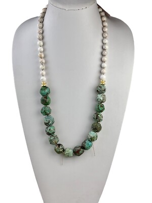 Love's Affect Glass & Stone Beaded Necklace NWT Macy's 29''