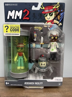 DEV SERIES: MM2 Research Facility   Lab capsule lights Up Exclusive Virtual Code