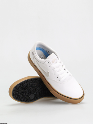 Nike sb chron white & gum skate shoes discount