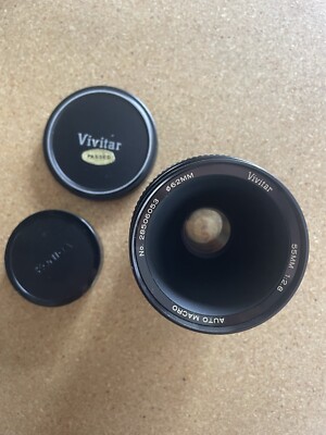 Vivitar 55mm F2.8 Auto Macro Lens K/AR Mount For Konica Near Mint
