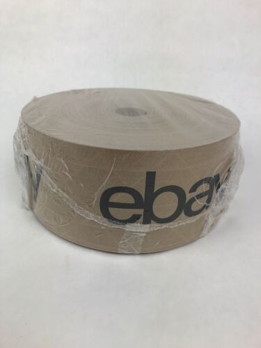 Brown eBay Branded Water Tape w/Black Lettering 2.75