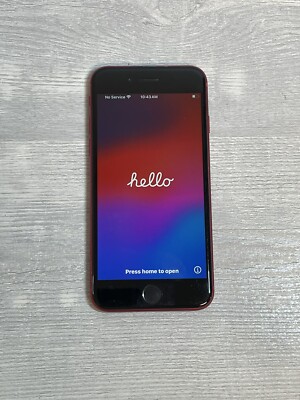Apple iPhone SE (2022) - 64 GB - Red (Unlocked) Read Description