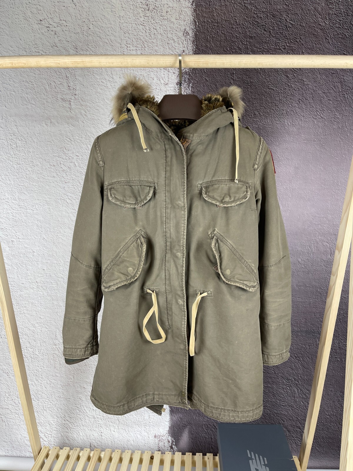 PARAJUMPERS マスターピースシリーズ ミリタリージャケット M PARAJUMPERS マスターピースシリーズ ミリタリージャケット M