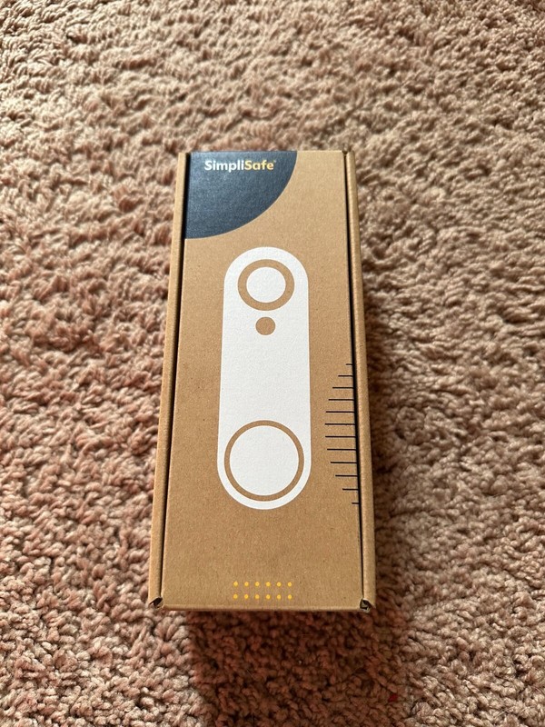 SimpliSafe Video Doorbell Camera Smart Home Security Wi-Fi Wired Camera