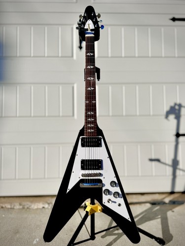 SCHECTER JAPAN ORIGINAL LINE OL-FV Black Flying V Type