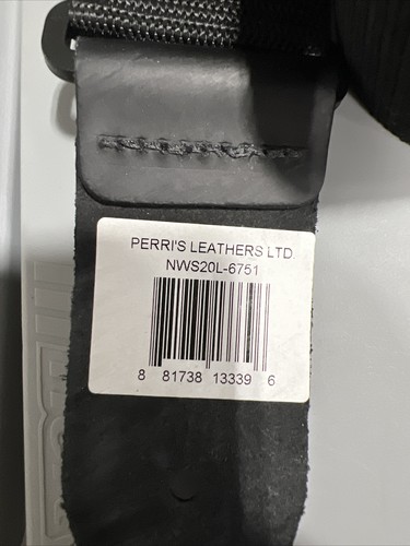 Perri's Leather 2" Nylon Guitar Strap Cleartone Branded NWS20L-6751
