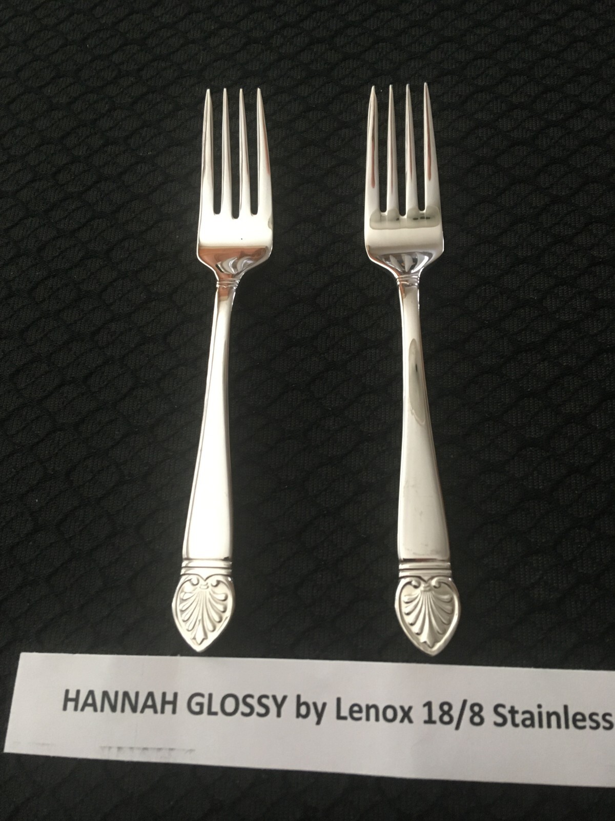 2 Pieces of Hannah by Lenox Glossy 18/8 Stainless Steel Sala