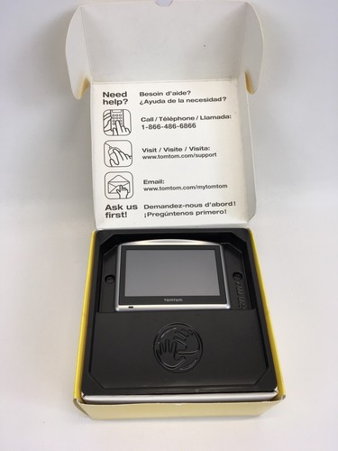 TomTom One XL S Text-to-Speech GPS Car Navigation Auto Directions With Box