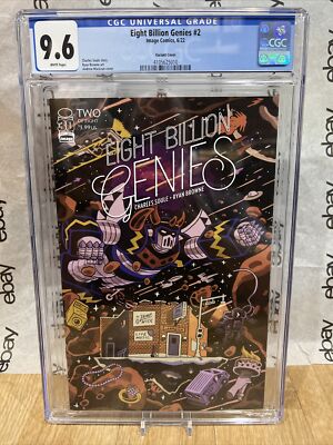 Eight Billion Genies #2 Cover B MacLean Variant Image Comics 2022  Cgc 9.6