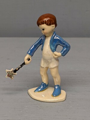 Retired Hagen Renaker Brunette Pixie with Wand
