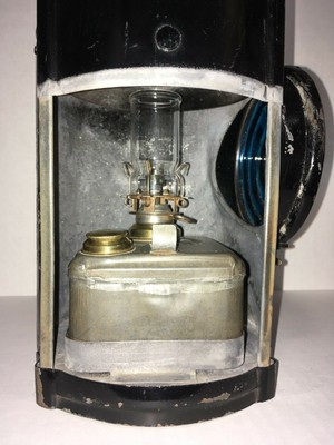 Antique Handlan Buck Union Pacific Railroad Signal Kerosene Lamp Lantern
