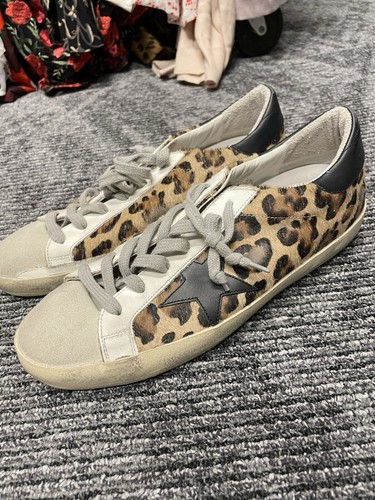 GOLDEN GOOSE SUPER STAR ハラコ レオパード 36 GOLDEN GOOSE SUPER STAR ハラコ レオパード 36