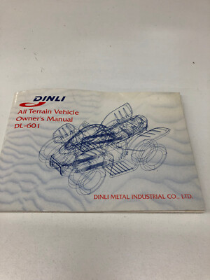 Dinli DL-601 DL601 OWNERS MANUAL BEAST T-REX DIAMOND BACK RARE NEW!