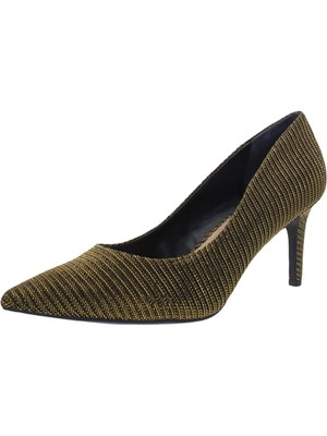 

ALFANI Женские туфли-лодочки Jeules Gold с подкладкой и острым носком без шнуровки, размер 9,5 м, Золотой, 10011620000