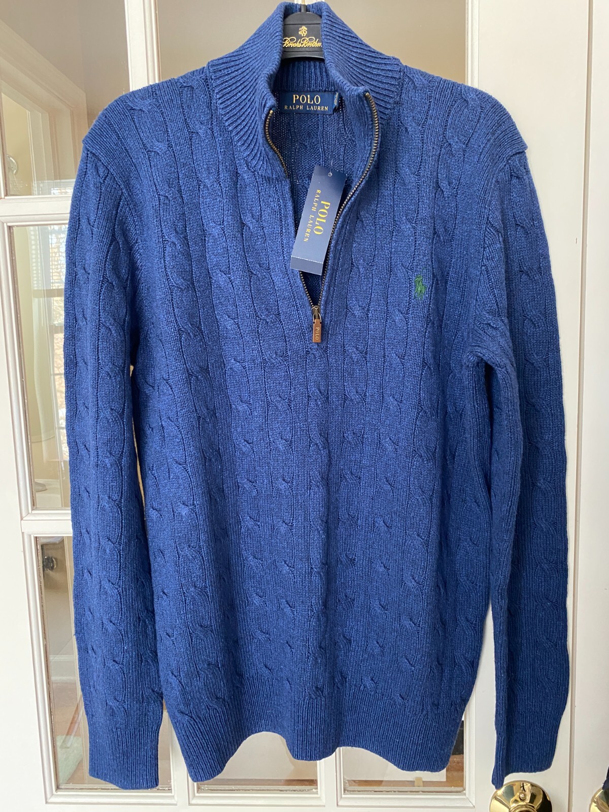 POLO Ralph Lauren 半袖ニットS POLO R.LAUREN] レディース ポロシャツ 半袖 ケーブルニット
