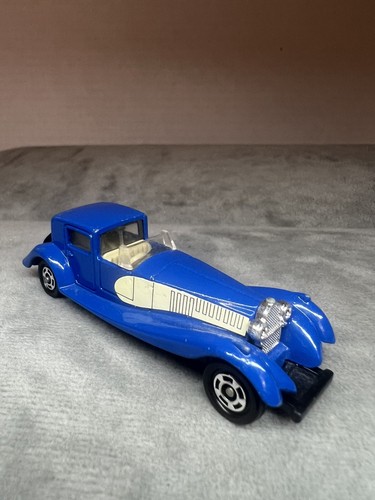 ミニカー TOMICA Bugatti Coupe de Ville 1/80 Tomica 1978 Tomy Bugatti Coupe De Ville F46 S=1/80 blue Mint