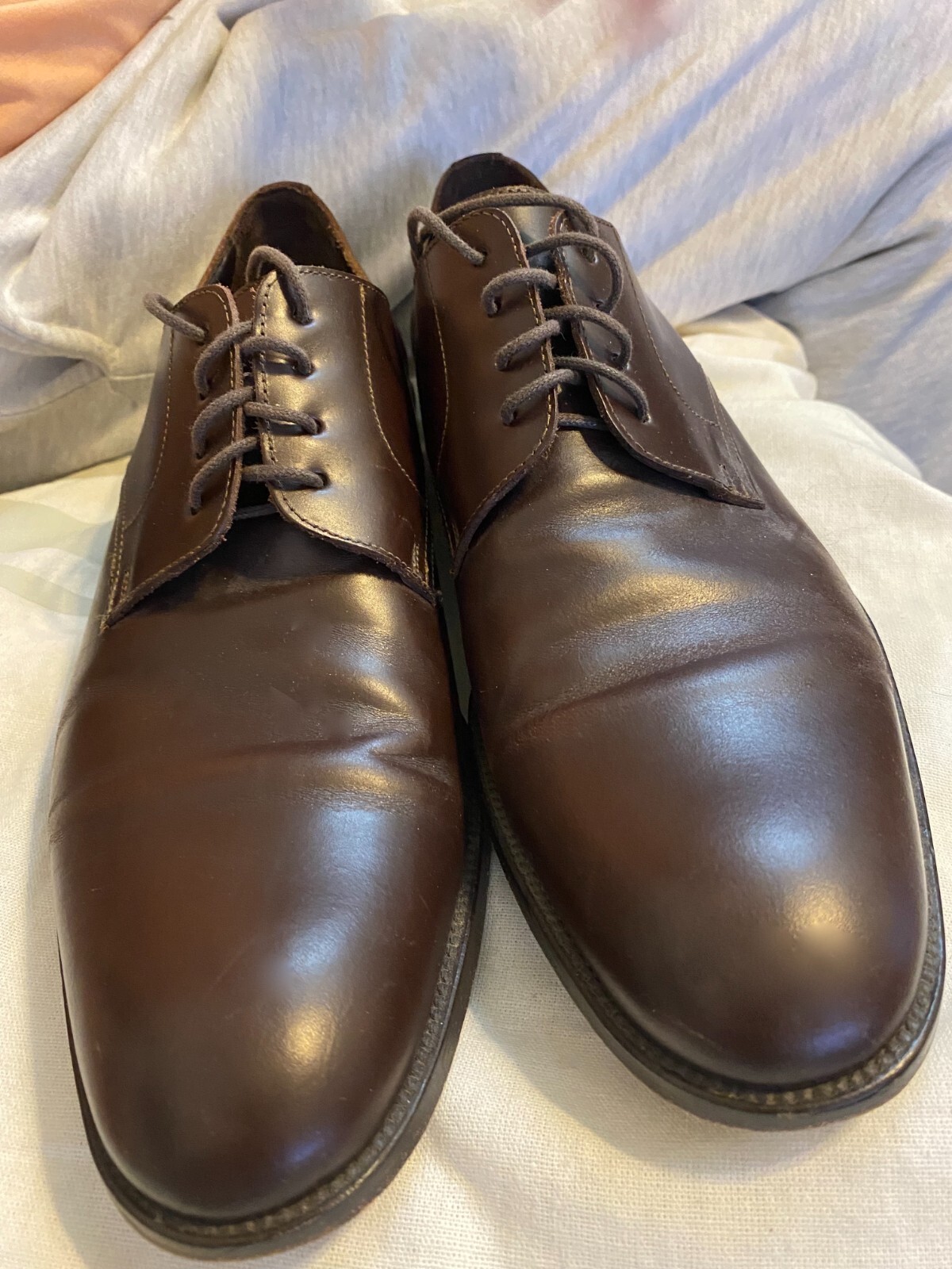 To Boot New York Adam Derrick Men\'s Brown Lace Up Oxford Shoes Size 9 Made Italy To Boot New York Derby Oxford Lace Up Leather | Mercari main image 3