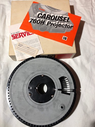 Kodak Carousel 80 Slide Tray Includes Box And Manual