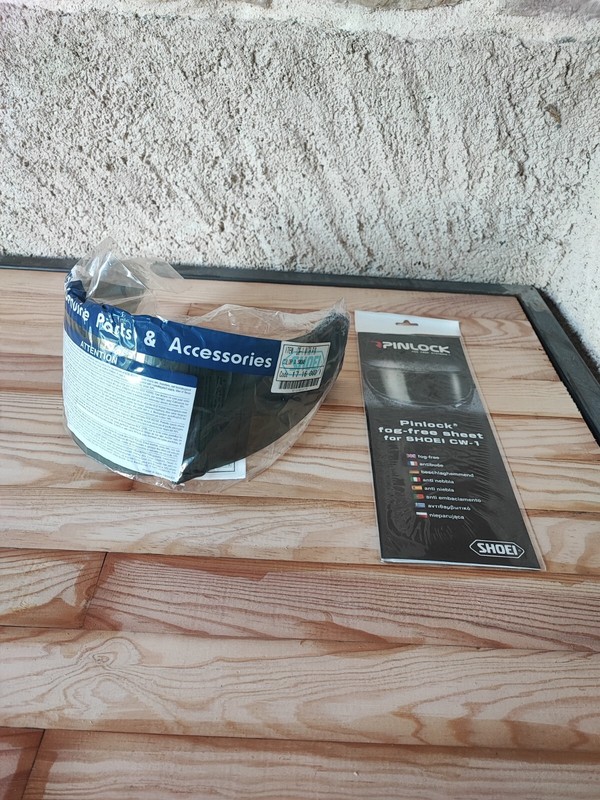 Visiere Casque Shoei Cw-1 X-Spirit Ii / Qwest / Xr-1100 Dark Smoke + Pinlock