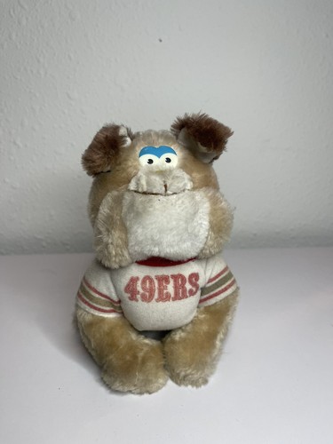 テディベア RUSS Berrie社 アメリカン USA Vintage San Francisco 49ers Russ Berrie & Co NFL 7” Plush