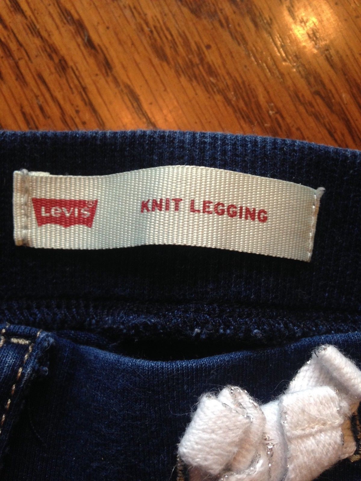 Levi's-Baby Girls Indigo Knit Legging Size 24 Months