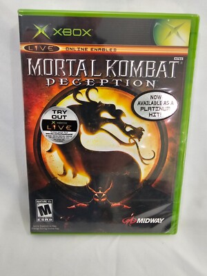 Mortal Kombat: Deception (Microsoft Xbox, 2004) - New Factory Sealed