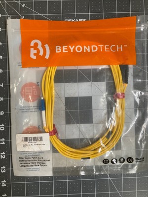 Beyondtech MTRJ to LC Fiber Patch Cable Multimode Duplex - 3m (9ft) - OM1
