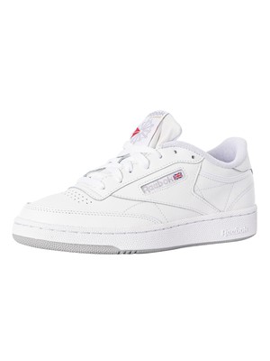 Reebok Men's Club 85 Leather Trainers, White