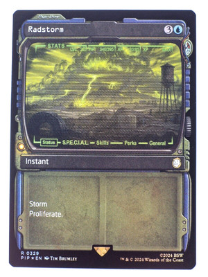 MTG Radstorm - Universes Beyond: Fallout [Foil] [Showcase] NM
