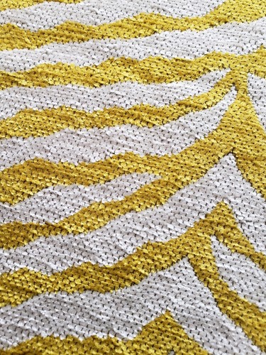 (2) OSBORNE & LITTLE Fabric Remnants - SELATI - ZEBRA CHENILLE -14 x11 1/2  $340