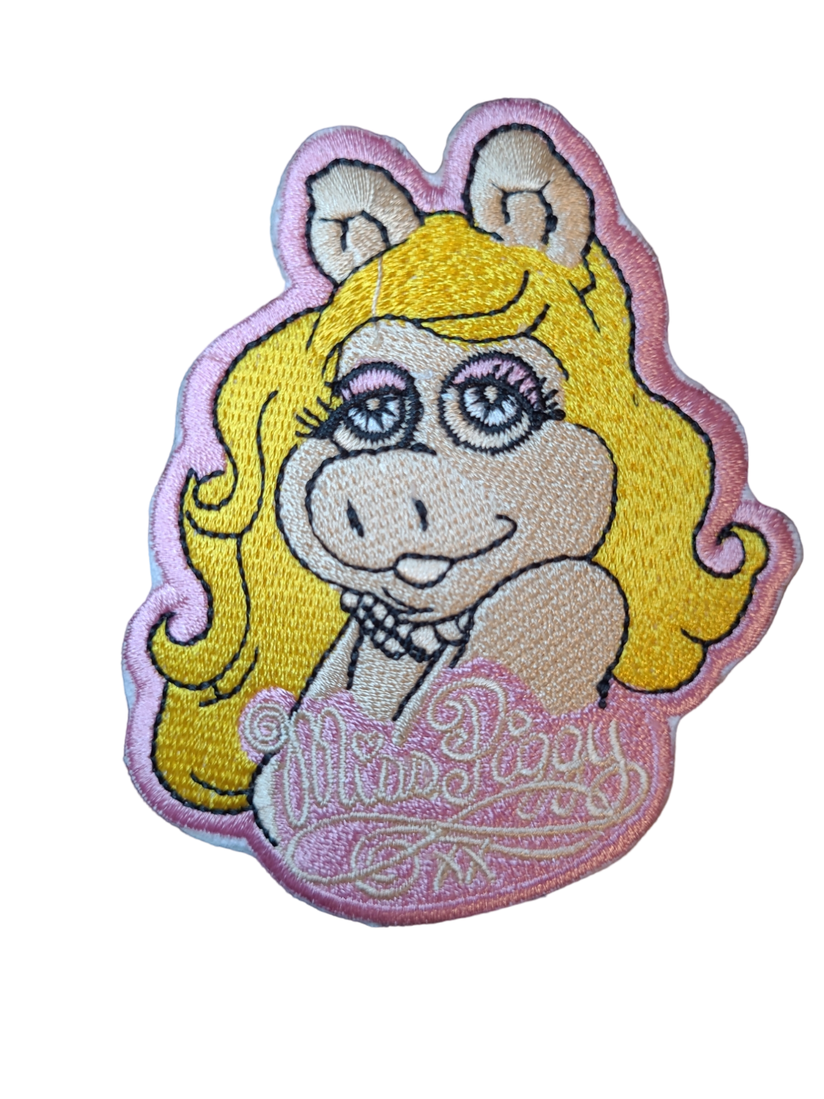 Miss Piggy Inspired Iron On patch Sew On transfer Badge - The Muppets