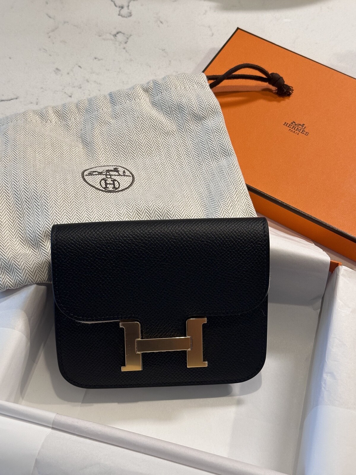 おしゃれ♪HERMES Constance Slim 財布 Constance Slim wallet | Hermès USA