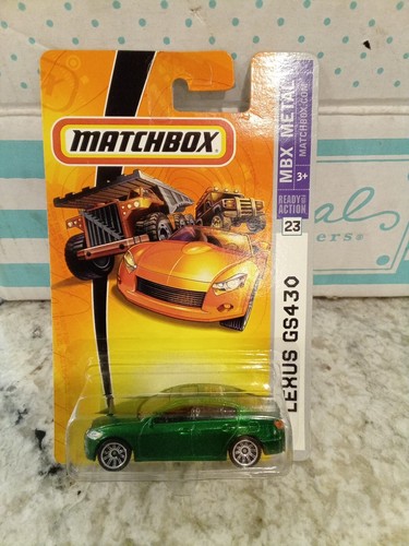 Matchbox 2007 MBX Metal #23 Lexus GS430 Green MT89 | eBay