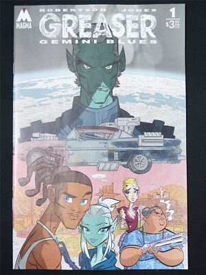 GREASER Gemini Blues #1 - B&B Jul 2024 Magma Comic #3UC