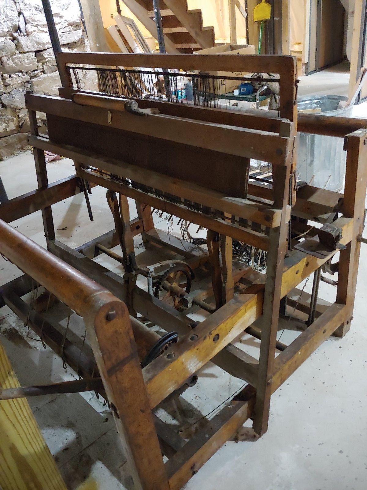 Vintage Weavers Friend Floor Loom Newcomb 2 Shaft Working!   Classic!!!